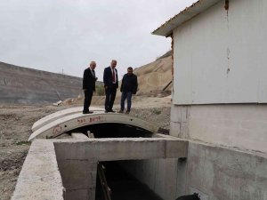 Tutşi Silvan İçme Suyu Tünel Terfi İ̇stasyonu’nu Denetledi