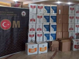 Konya’da Kaçak Sigara Operasyonu: 4 Gözaltı