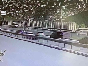 Beşiktaşlı Futbolcu Montero’nun Karıştığı Zincirleme Kaza Kamerada