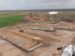 Çatalhöyük Tanıtım Ve Karşılama Merkezi İnşaatı Hızla Yükseliyor