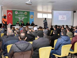 Orman İşçilerine “İ̇ş Sağlığı Ve Güvenliği Eğitimi” Verildi
