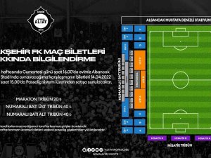 Altay - Başakşehir Maçının Biletleri Satışta