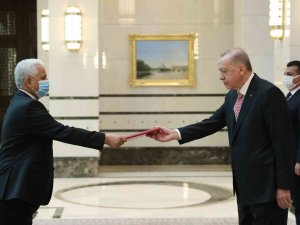 Yemen Büyükelçisi Turiq, Cumhurbaşkanı Erdoğan’a Güven Mektubu Sundu