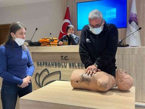 Safranbolu’da İşletme Personeline İlk Yardım Eğitimi Verildi