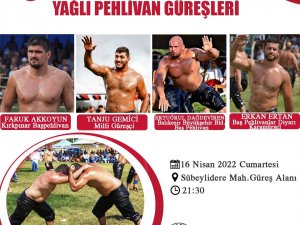 5. Burhaniye Sübeylidere Yağlı Pehlivan Güreşi 16 Nisan 2022 Tarihinde Yapılacak