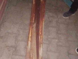 Siirt’te Bahçe Direğini Çalan Hırsız Yakalandı