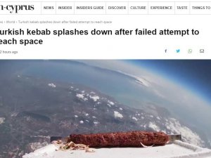 Helyum Balonuyla Gökyüzüne Gönderilen Kebap Dünya Gündeminde