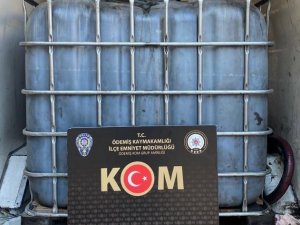 İ̇zmir’de Yanık Yağ Operasyonu: 700 Litre Ele Geçirildi