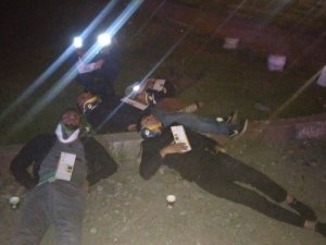 Göçmenleri Taşıyan Otomobil Kaza Yaptı: 7 Yaralı