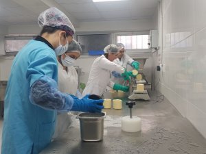 Okulda Tereyağı Üretmeye Başladılar, Siparişlere Yetişemiyorlar