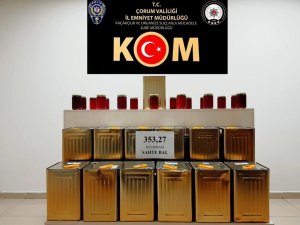 Çorum’da 353 Kilo Sahte Bal Ele Geçirildi