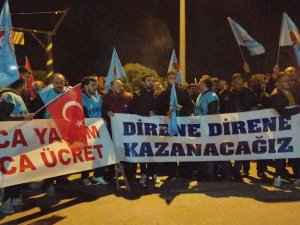 Toplu İş Sözleşmeleri Tamamlanamadı İşçiler Eylem Yaptı