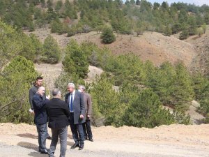 Başkan Saygılı Yeni Mezarlık Çalışmalarını İnceledi
