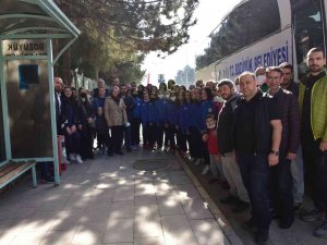 Başkan Bakkalcıoğlu Sporcuları Şampiyonaya Uğurladı
