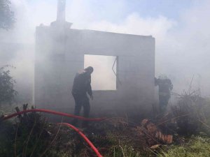 Ortaca’da Ev Küle Döndü