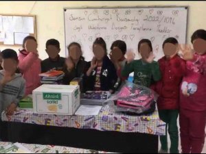 Davalık Olduğu Taraflarla Okula Kırtasiye Yardımı Yaptırarak Uzlaştı