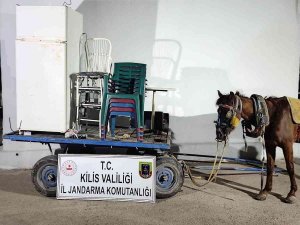 Kilis’te Bağ Evi Hırsızları Jandarmadan Kaçamadı