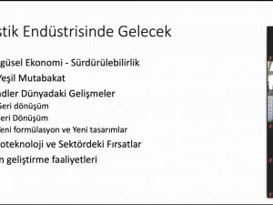 Gaziantep Plastik Sektörünün Rekabet Gücünün Artırılması Toplantısı Yapıldı
