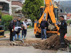 Alt Yapı Çalışmaları Sırasında Doğalgaz Borusu Delindi