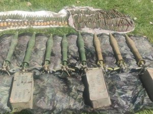 Irak’ın Kuzeyinde Terör Örgütü Pkk’ya Ait Çok Sayıda Mühimmat Ele Geçirildi