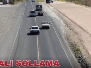 Araçların Hatalı Sollama Ve Kırmızı Işık İhlal Anları Kamerada