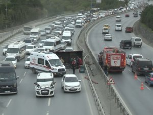 Arnavutköy’de Trafik Kazası: 1 Yaralı