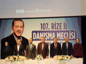 AK Parti Rize'de İl Danışma Meclis Toplantısı Yapıldı