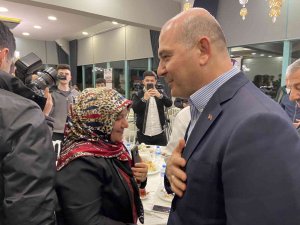 İ̇çişleri Bakanı Süleyman Soylu, Gaziosmanpaşa’da Hemşerileriyle Sahurda Bir Araya Geldi