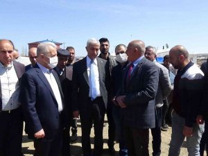 Milletvekilleri Sel Bölgesinde İncelemelerde Bulundu