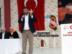 Gömeç Chp “Ahmet Ercan” Dedi