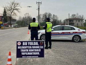 Dron Tespit Etti, Jandarma Ekipleri Ceza Yazdı