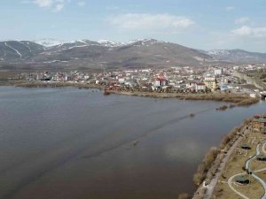 Sular Altında Kalan Ardahan Ovası Havadan Görüntülendi