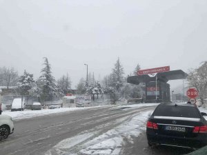 Kırklareli’nin Yüksek Kesimlerinde Kar Yağışı Etkili Oluyor