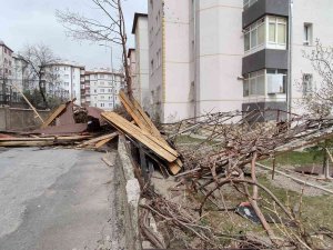 Fırtına Kayseri’yi Vurdu