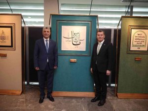 “İ̇man Ayetleri Hat Sergisi” Zeytinburnu Kültür Ve Sanat Merkezi’nde