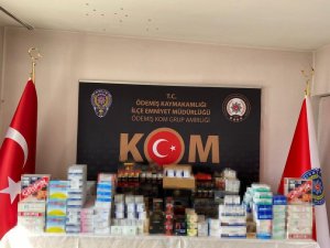 İ̇zmir’de Piyasaya Sürülmeye Hazır Binlerce Sahte İlaç Ele Geçirildi