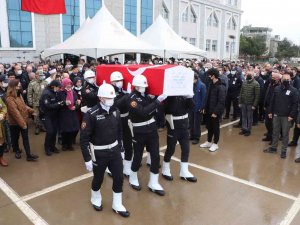 Beyin Tümörüne Yenik Düşen Polise Veda