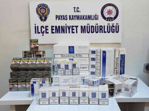 Hatay’da Durdurulan Otomobilden Kaçak Sigara Çıktı