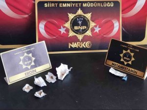 Siirt’te Şüpheli Şahsın Üst Aramasında Uyuşturucu Madde Ele Geçirildi