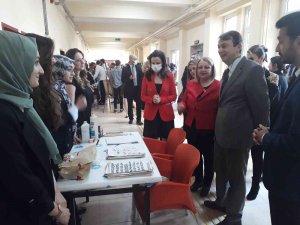 Bileşik Sanatlar Ve Kozmetik Kimya Sergisi Açıldı