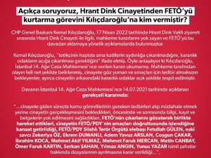 Bakan Soylu: “Fetö’yü Kurtarma Görevini Kılıçdaroğlu’na Kim Vermiştir?”
