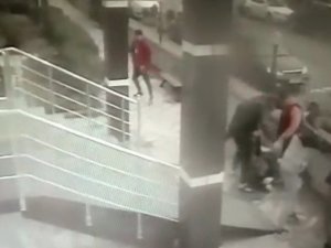 Samsun’da Davulcu Terörü Kamerada