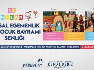 Esenyurt’ta 23 Nisan Coşkusu “Çocuk Şenliği” İle Yaşanacak