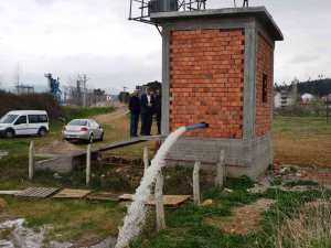 Gediz Termal Tatil Köyün Su Kuyusu Faaliyete Geçti