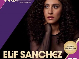 Caz Solisti Elif Sanchez, 20. Mersin Uluslararası Müzik Festivalinde Mersinlilerle Buluşacak