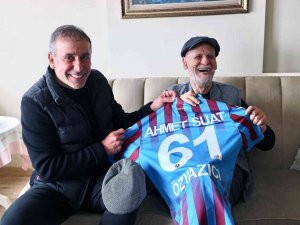 Abdullah Avcı, Ahmet Suat Özyazıcı’yı Ziyaret Etti