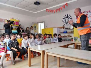 Konyaaltı’nda Yangın Eğitimi