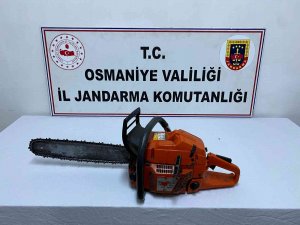Osmaniye’de Hızar Makinesi Çalan Şüpheli Yakalandı