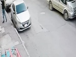 Kablo Hırsızları Kamerada