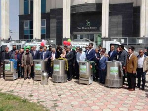 Vantb’de Süt Tankı Teslim Töreni